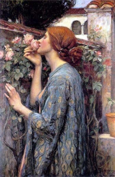 John William Waterhouse The Soul of the Rose or My Sweet Rose oil painting image
